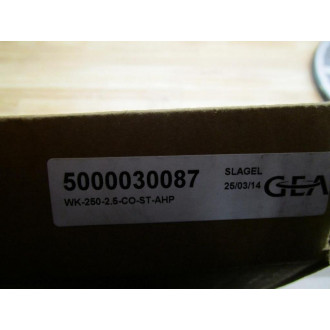 Slagel A32-1-02 Hole Plate WK-250-2.5-CO-ST-AHP