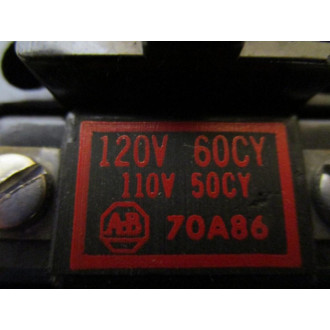 Allen Bradley 709-AOD Starter 709-A0D - Used