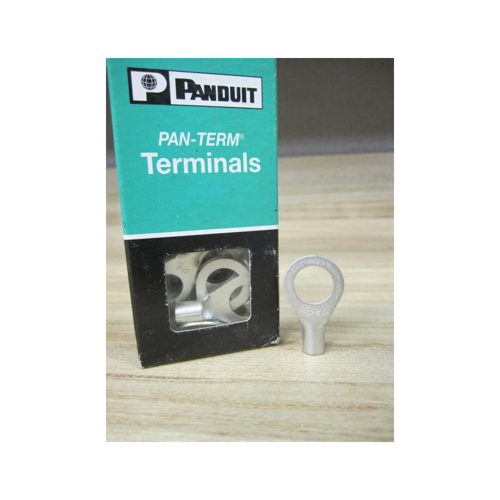 Panduit P6-12R-E Pressure Terminal Connector P612RE (Pack of 20)