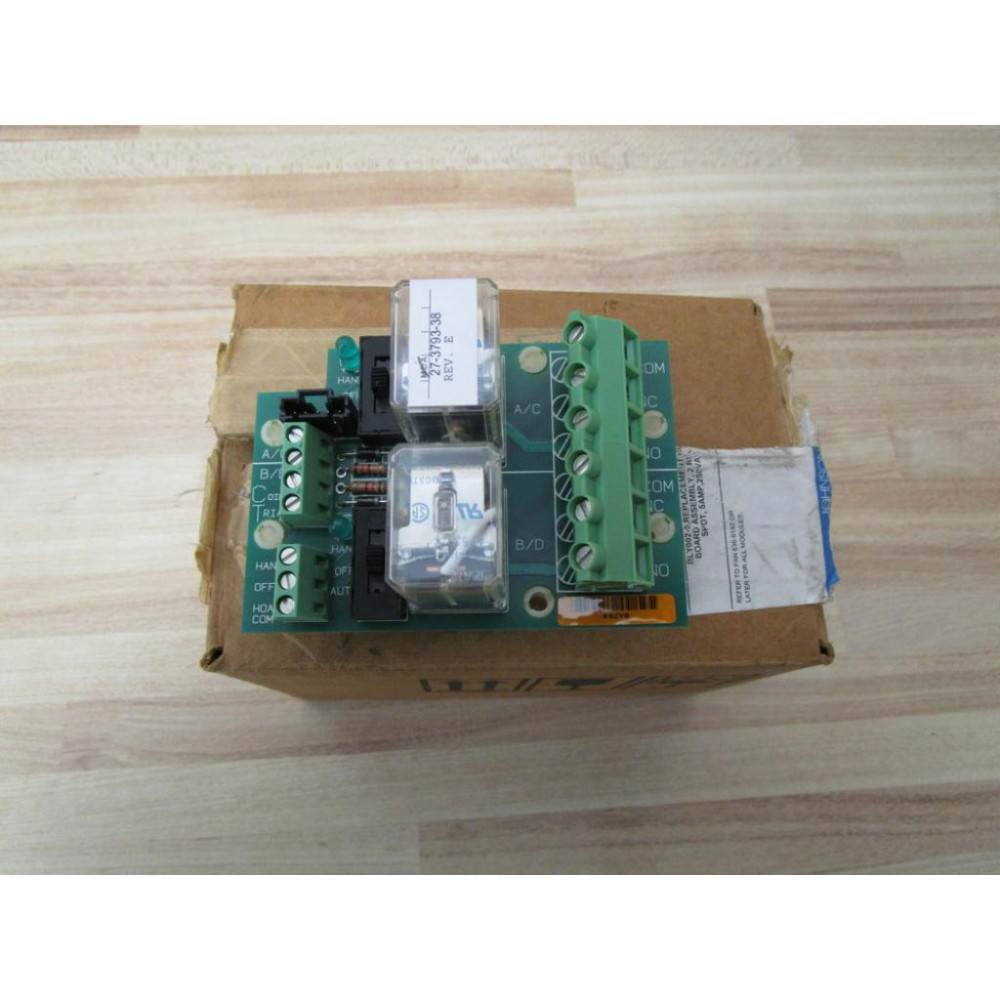 Johnson Controls 27-3793-38 Relay Board AS-RLY002-0
