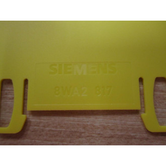 Siemens 8WA2-817 Terminal Barrier (Pack of 7) - New No Box