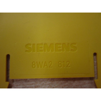 Siemens 8WA2-812 Barrier (Pack of 3) - New No Box