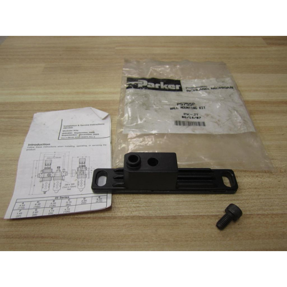 Parker PS755P Wall Mounting Kit PK-JT