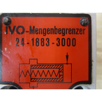 Mengenbegrenzer 24-1883-3000 Valve - Used