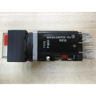 Micro Switch PMHG Honeywell Push Button ManualAuto - Used