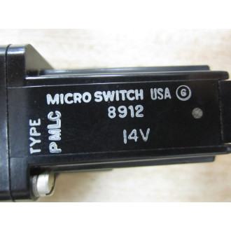 Micro Switch PMLC 8912 Honeywell Push Button Low Packing Water - Used