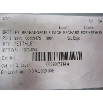 Sanyo 1978-004 Battery Rechargeable Pack BA-40 - New No Box