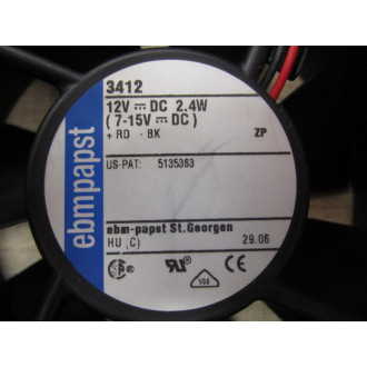 Ebmpapst 3412 Fan - Used