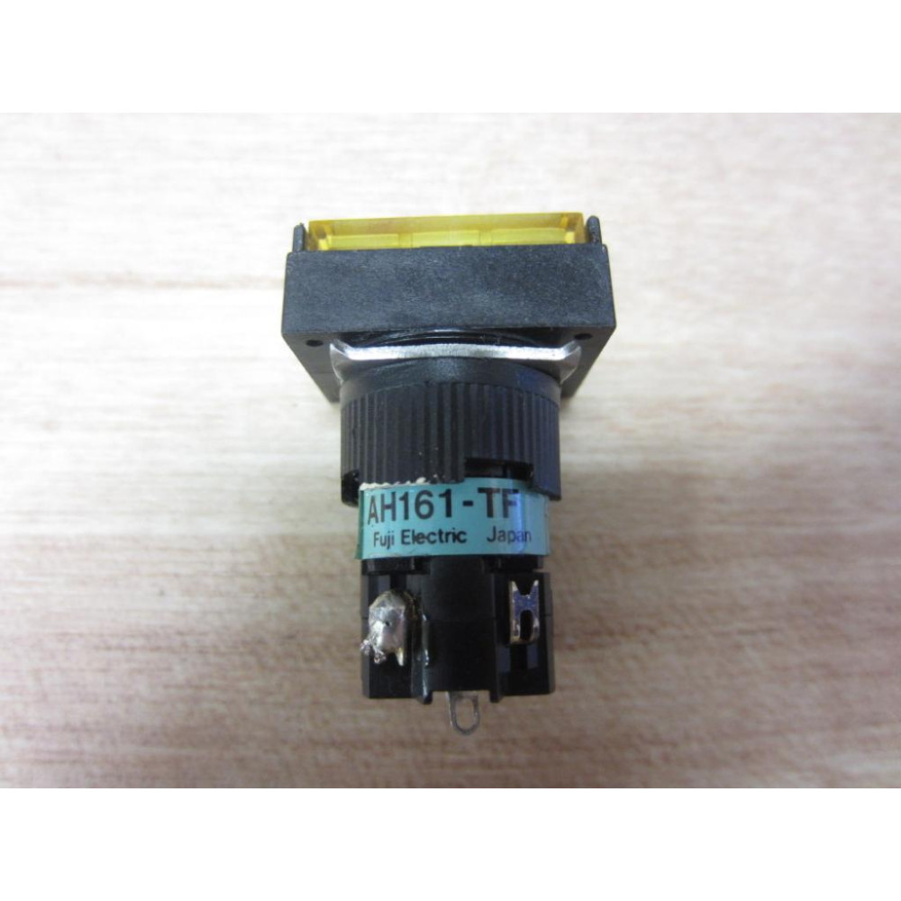 Fuji AH161-TF Pushbutton Yellow - Used