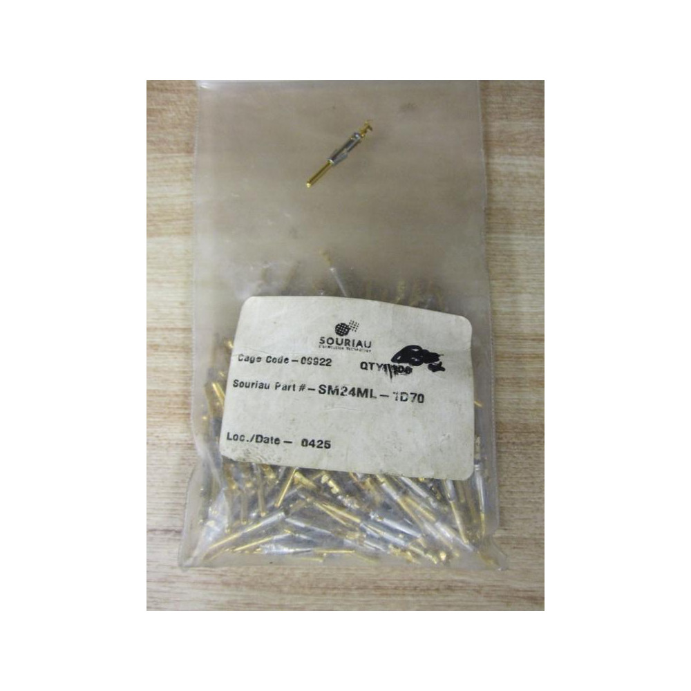 Souriau SM24ML-1D70 Standard Circular Contact (Pack of 150)