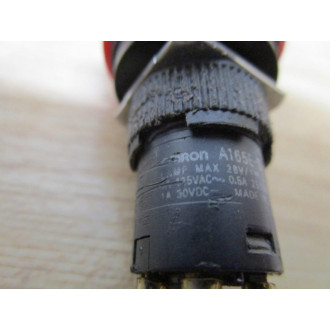 Omron A165E-S-03U E-Stop Switch A05B-2301-D002 6 Pin 6 Wire - Used