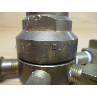 NTT W-419 Weldit Gas Regulator W419 - Used