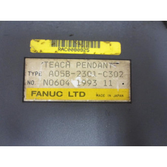 Fanuc A05B-2301-C302 Pendant Case Only - Used