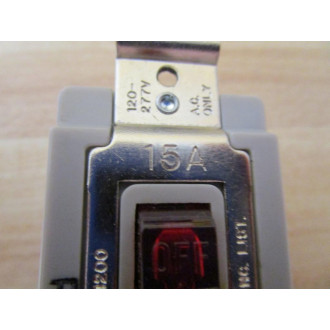 Hubbell HBL1201PL Switch Red Pilot Light Toggle