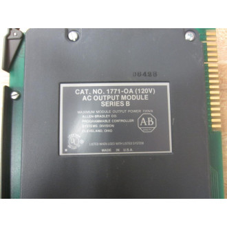 Allen Bradley 1771-OA Module 1771-0A - New No Box