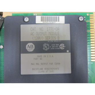 Allen Bradley 1771-OA Module 1771-0A - New No Box