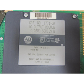 Allen Bradley 1771-OA Module 1771-0A - New No Box
