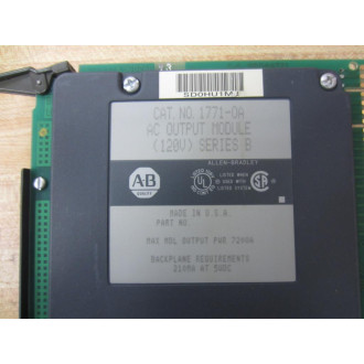 Allen Bradley 1771-OA Module 1771-0A - New No Box