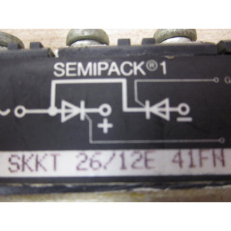 Semikron SKKT 2612E Thyristor Diode SKKT2612E - Used