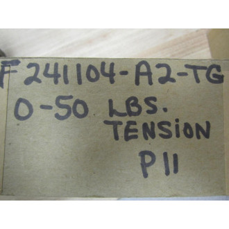 Triplett F241104-A2-TG Tension Meter 65200 0-50 LBS Cracked Housing