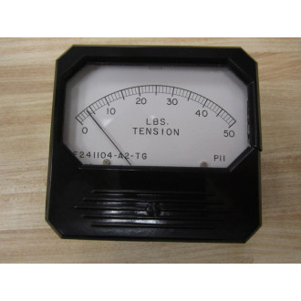 Triplett F241104-A2-TG Tension Meter 65200 0-50 LBS Cracked Housing