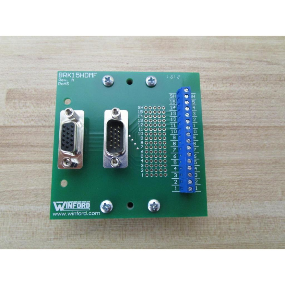 Winford BRK15HDMF Circuit Board - New No Box