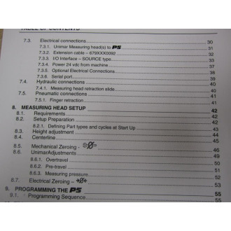 Marposs UD2930071UB P5 Installation Manual