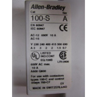 Allen Bradley 100-C43DJ10 Contactor 100C43DJ10
