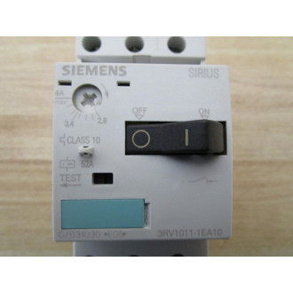 Siemens 3RV1-011-1EA10 Circuit Breaker 3RV10111EA10 - Used