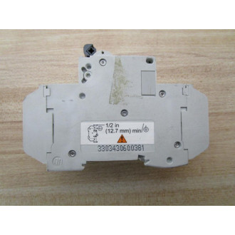 Merlin Gerin 60138 Square D Breaker 3A MG60138 Schneider - Used