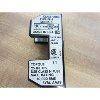 Square D 9080-PF-1 Fuse Block 9080PF1 - Used