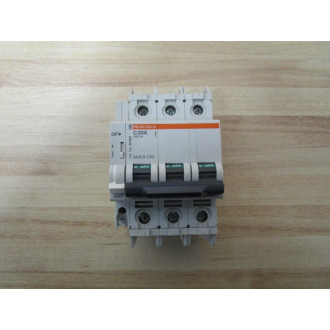 Merlin Gerin 60180 Breaker 20A wAuxiliary Switch 26925 - Used