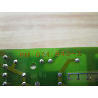 PM 021 843-X Circuit Board - Parts Only