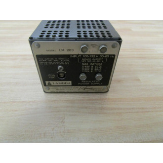 Lambda LM  203 Regulated Power Supply - Used