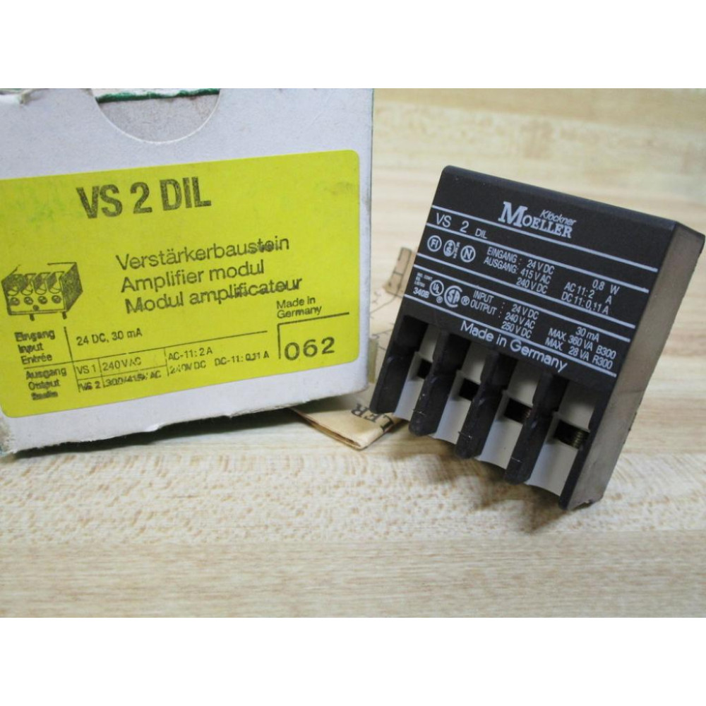 Moeller VS 2 DIL Contactor & Relay Access