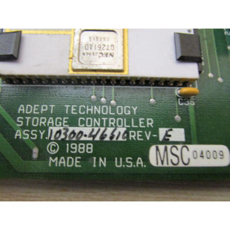 Adept Technology 10300-46610 Circuit Board 1030046610 - Parts Only