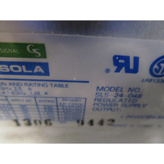 Sola SLS-24-048 Power Supply SLS24048 - Used