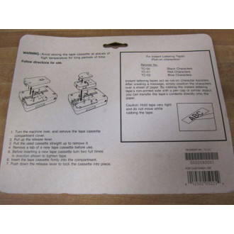 Brother TC-20 Black On White P-Touch (Pack of 2)