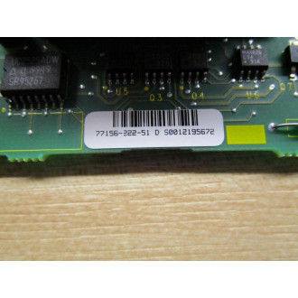 VKL 77156-222-51 Circuit Board 77156-221-04A - Used