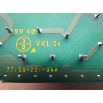 VKL 77156-222-51 Circuit Board 77156-221-04A - Used