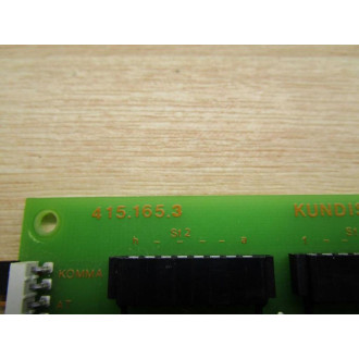 Kundisch 415.165.3 Circuit Board - Used
