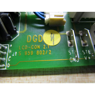DGD Karta Lcd. S 112404 Circuit Board - Used