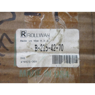 Rollway B-215-42-70 Journal Bearing Outer Ring B2154270
