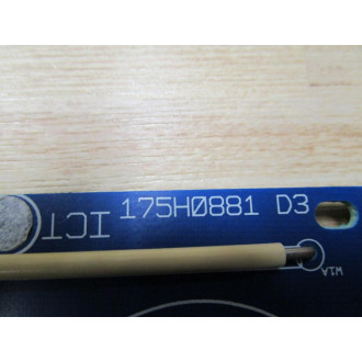 ICT 175HO881 D3 Circuit Board - Used