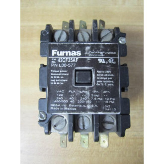 Siemens 42CF35AF Definite Purpose Controller Furnas  PN L38-577 - Used