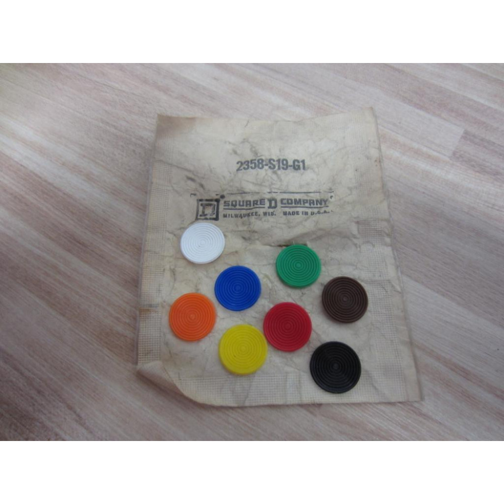 Square D 2358-S19-G1 Color Caps 2358S19G1 (Pack of 2)