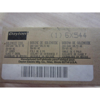 Dayton 6X544 Solenoid Coil