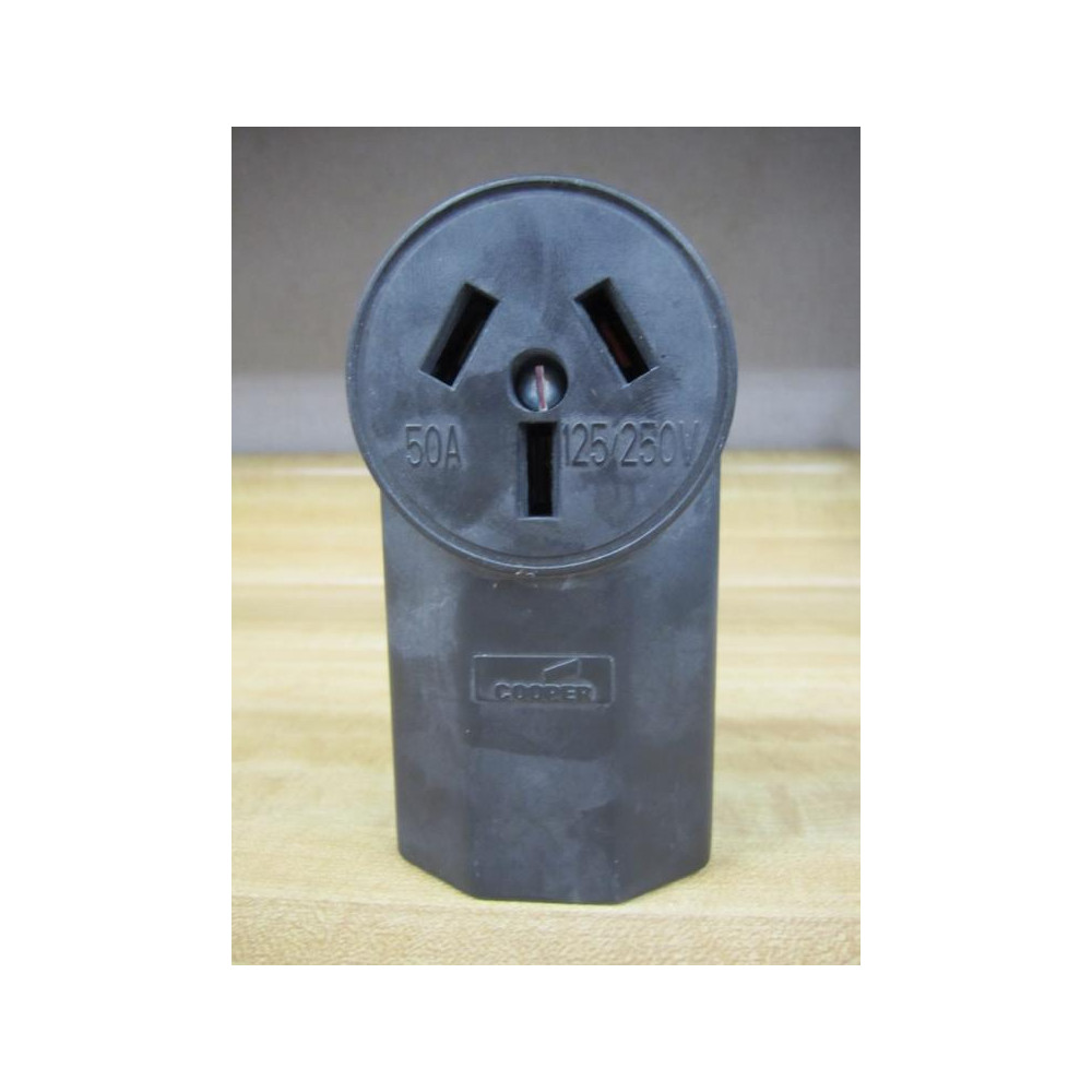 Cooper NEMA 10-50 Power Receptacle - New No Box