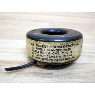 Instrument Transformers 2 RL-151 Current Transformer 2RL151 - Used