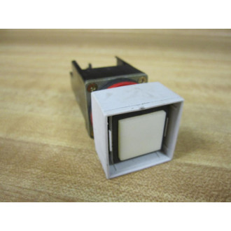 Allen Bradley 800MS-CPB16 Pushbutton 800MSCPB16 White Button - Used